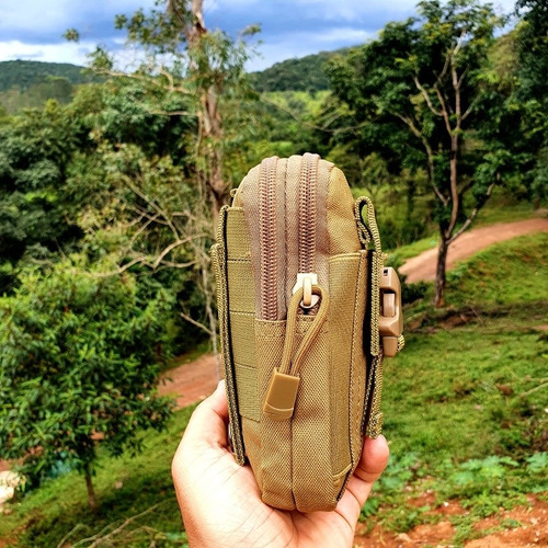 Bolso Edc Tático Modular Militar Pochete Porta Treco Objeto