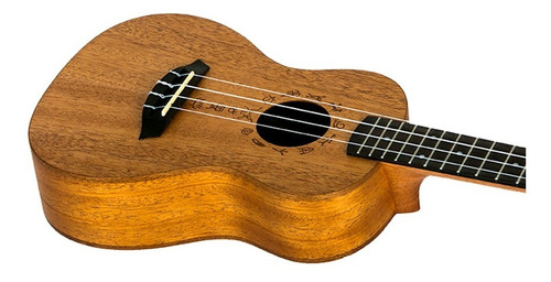 Ukelele Concierto Caoba Flight Duc373 Con Funda Color CAOBA AFRICANA