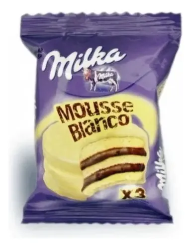 Alfajor Milka Mousse Branco 55g
