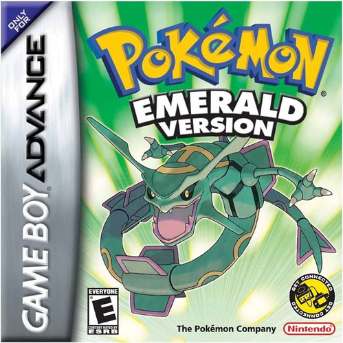 Pokémon Emerald Version Esmeralda Nintendo Fisico De Pikachu