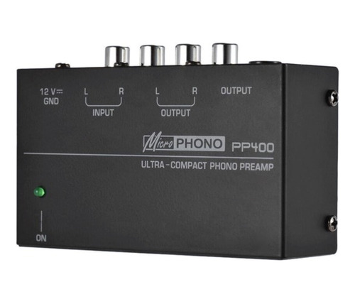 Amplificador De Fonógrafo Pp400 Phono Tocadisco Preamp Pp400