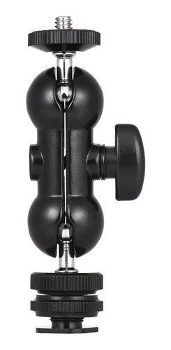 Multi-função Dupla Esfera Suporte Braço Braço Ballhead Com
