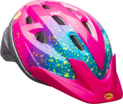 Bell Casco De Bicicleta De Rally Para Ninos, Color Rosa, Mod