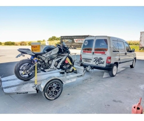 Imagen 8 de 17 de Trailer Para Motos , Cuatriciclos, Basculante Batea