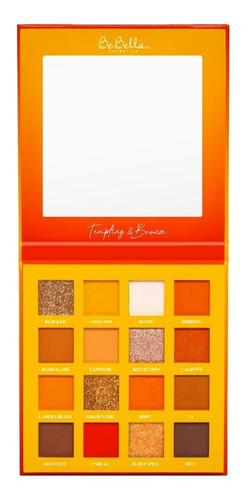 Paleta De Sombras Tempting And Bronze Bebella Cosmetics