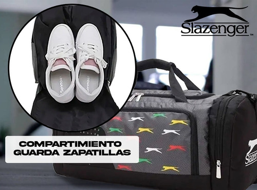 Imagen 5 de 10 de Bolso Viaje Deportivo Reforzado Correa Gym Comodo Amplio Tsr
