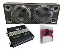 Comprar 2 Woofers Doble X 10´´ + 4tweeter + Cajon+ Potencia 4000w