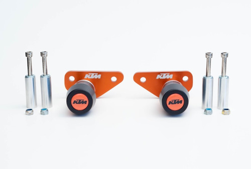 Imagen 3 de 10 de Sliders Laterales Ktm Duke 200 250 390 Original Cr Garage