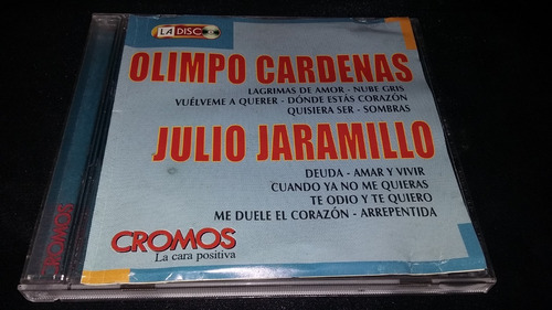 Olimpo Cardenas Julio Jaramillo Exitos Originales Cd