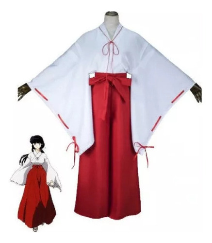 Disfraz De Anime Para Cosplay De Inuyasha Kikyo