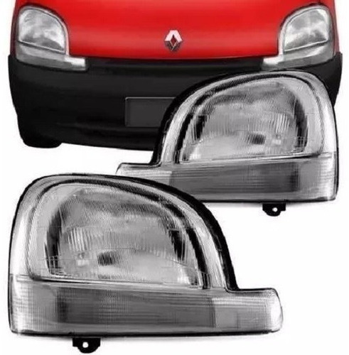 Juego Optica Renault Kangoo 99 01 02 04 05 07 Cristal