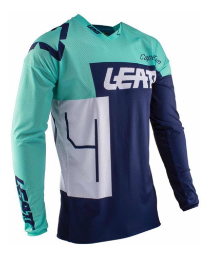 Jersey Leatt Gpx 3.5 Infantil Jersey Aqua/blue Xxs