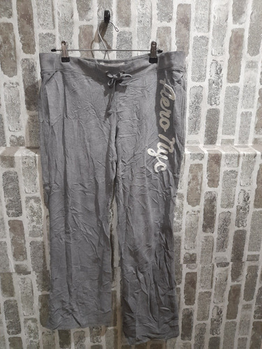 Pants Gris Aeropostale Talla Xl De Mujer-d8