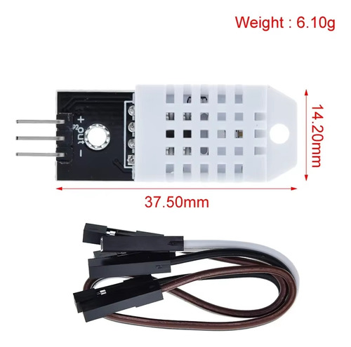 Dht22 Sensor De Humedad Y Temperatura Dht22 Arduino 3 Pines