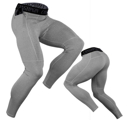 Pantalon Deportivo Lycra De Compresión Legging Hombre