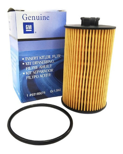 Filtro Aceite Motor Chevrolet Cruze 2011-2014 (elemento) 