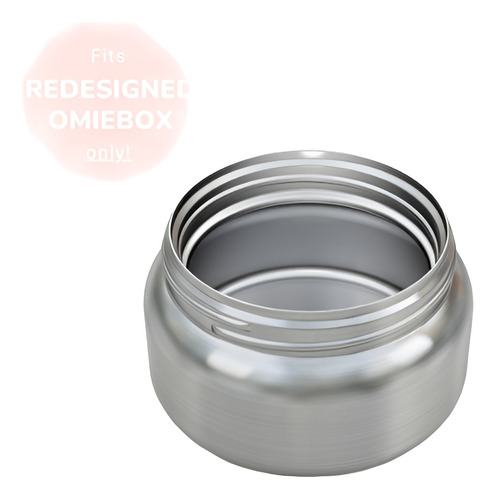 Contenedor Termo Acero Inoxidable Lonchera Omiebox Repuesto Acero