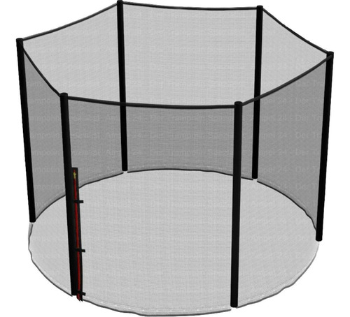 Repuesto Malla Seguridad Cama Elástica 244cm 6 Pilares 8ft