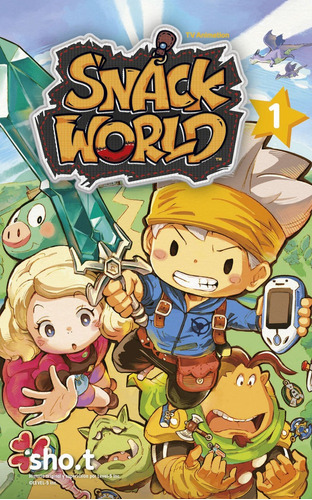 The Snack World Tv Animation 1, De Sho.t. Editorial Norma Editorial, S.a., Tapa Blanda En Español