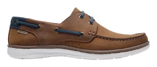 Zapatos Nauticos Hombre Hush Puppies Trip 2.0 Marrones