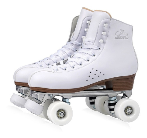 Imagen 9 de 10 de Patines Artistico Profesionales Saltos Giros 58 Mm Silicona