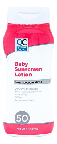 Quality Choice Protector Solar Beb Spf 50 Locin 8 Oz