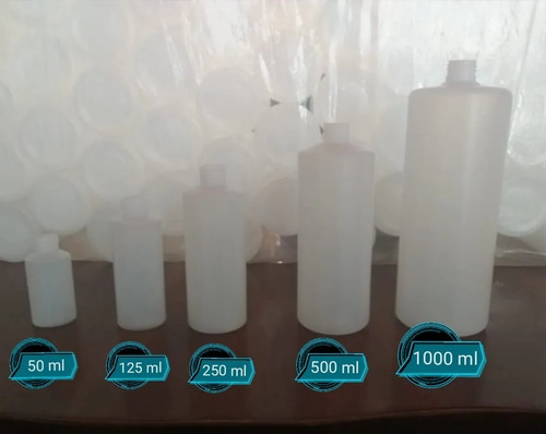 100 Botellas De 125 Ml Para Tintas De Impresión Incluye Tapa