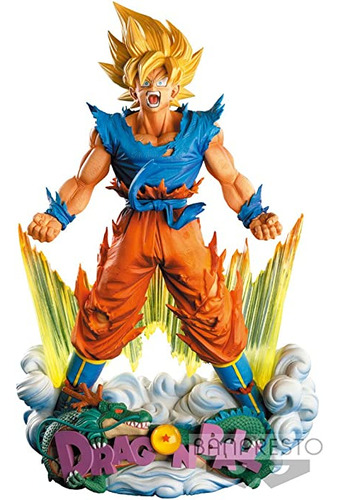 Banpresto - Figura Dbz - Son Goku Super Saiyan Super Master