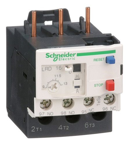 Relé Térmico Para Contactor Tesys Lrd 9-13a Schneider