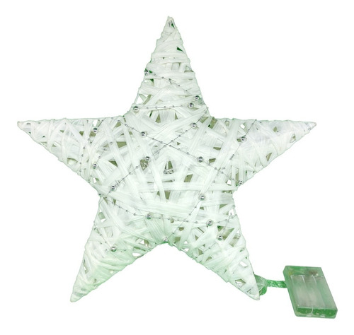 Imagen 1 de 5 de Puntal Estrella 40  Cm Con Luz #30817 - Sheshu Navidad