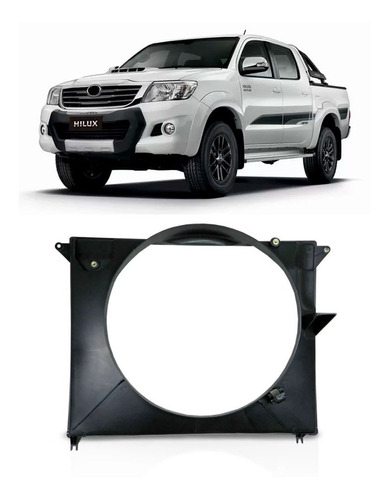 Defletor Radiador Hilux Srv 2005 A 2015 Diesel