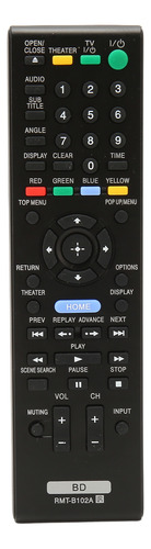 Reemplazo De Control Remoto Rmt B102a Para Bdp S350 Bdp S350