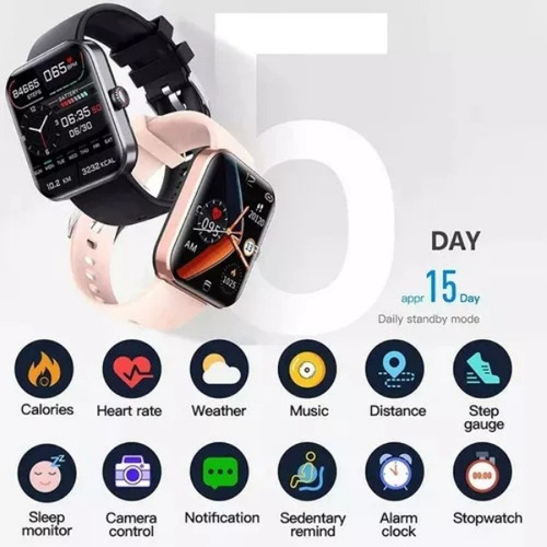 Nova Reloj Inteligente, Pulsera Inteligente, Glucómetro 2024