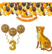 Comprar Pack De Globos De Animales De La Selva - Leopardo X 46 Un. Animales De La Selva - Leopardo No. 3