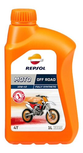 Aceite 10w40 Full Sintetico Off Road Repsol 4t 1 Lt 