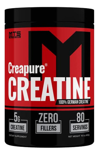 Mts Nutrition Creapure Creatina En Polvo - Suplemento De Rec