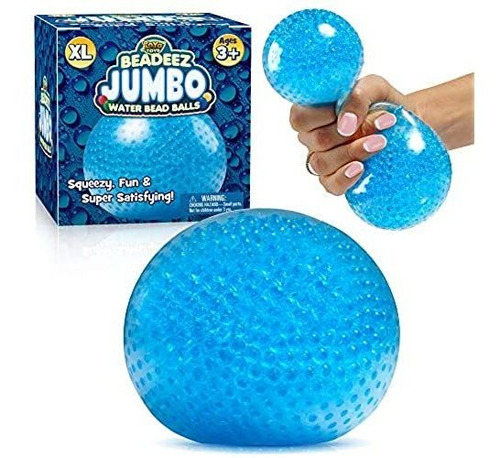 Beadeez - Pelota De Estrés Con Perlas De Agua De Gel, Tamaño