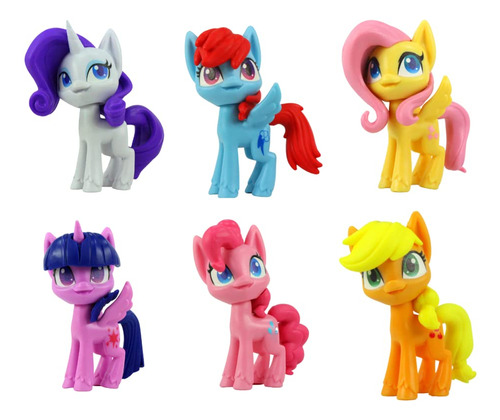 My Little Pony Pony Friends Figuras 3.1 In Set De 6 - Pinki.