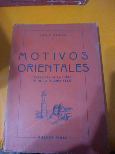 Motivos Orientales Sara Poggi Autografiado Casa92