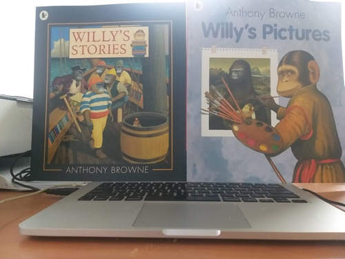 X2 Anthony Browne Willis Story + Wily´s Picture Walker 