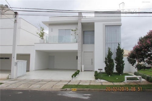 Casa Residencial À Venda, Condomínio Mont Blanc, Sorocaba. - Ca0675