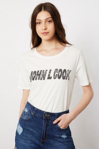 Remera Calvin Flag Ny John L. Cook