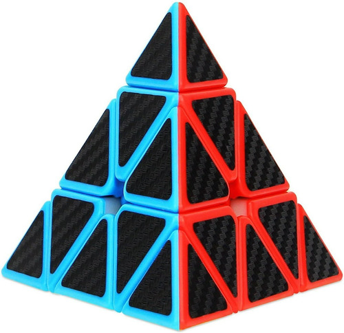 Triángulo Fibra De Carbono Pyramid Speed Cube