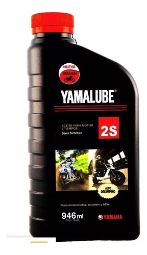 Aceite Yamalub 2 Tiempos Botella De 946 Ml