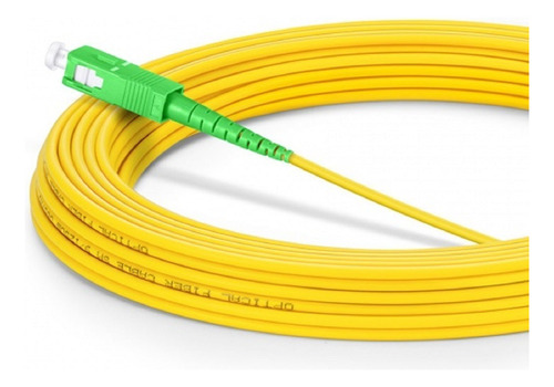 Pack De 100 Cables De Fibra Optica Para Internet 10 Mts 3mm