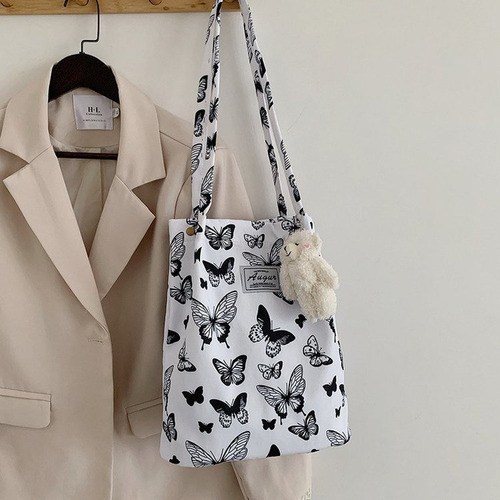 Bolso De Mano Simple Con Estampado De Cebra Y Leopardo