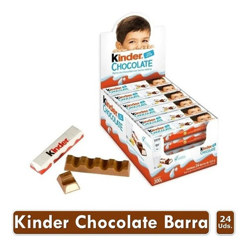 Kinder Barra Ferrero Display X 24 Uds