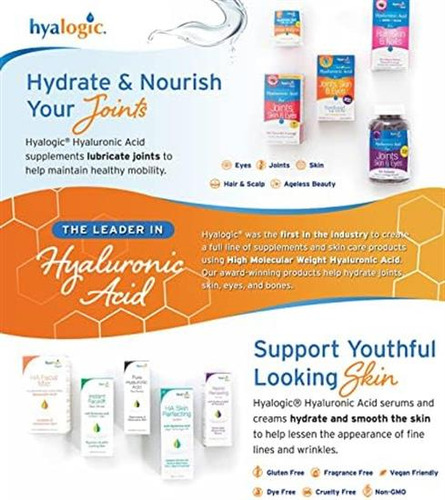 Hyalogic Shampoo - Shampoo Hidratante Com Ácido Hialurônico