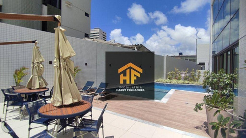 Imagem 7 de 20 de Apartamento Com 04 Quartos Na Beira Mar De Casa Caiada, Olinda - Ap0781