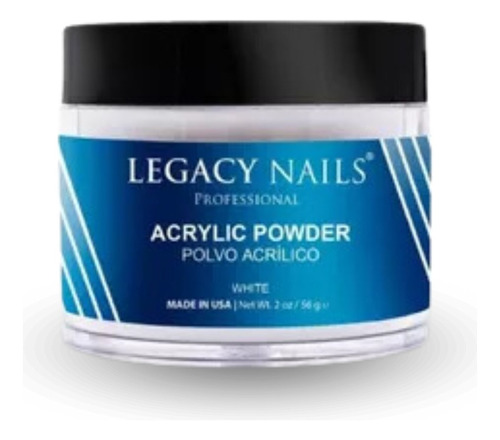 Polvo Acrílico Legacy Nails White 56gr